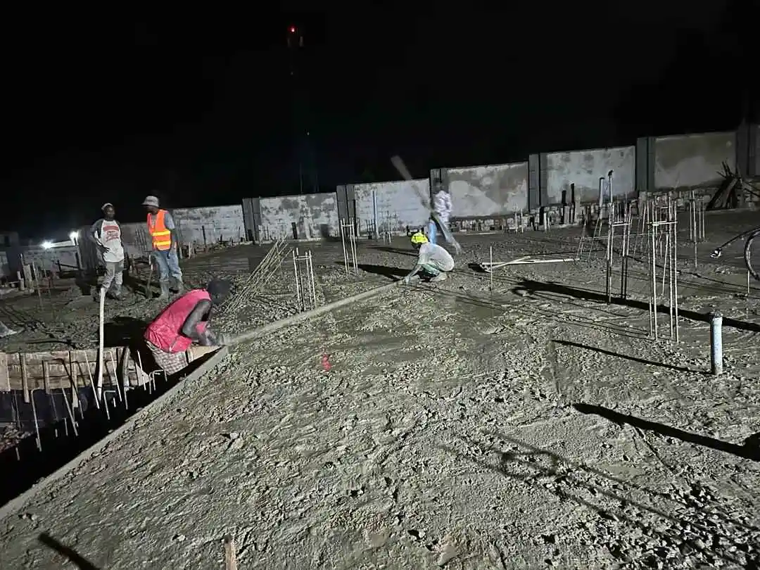 Waiting for the bus in the desert