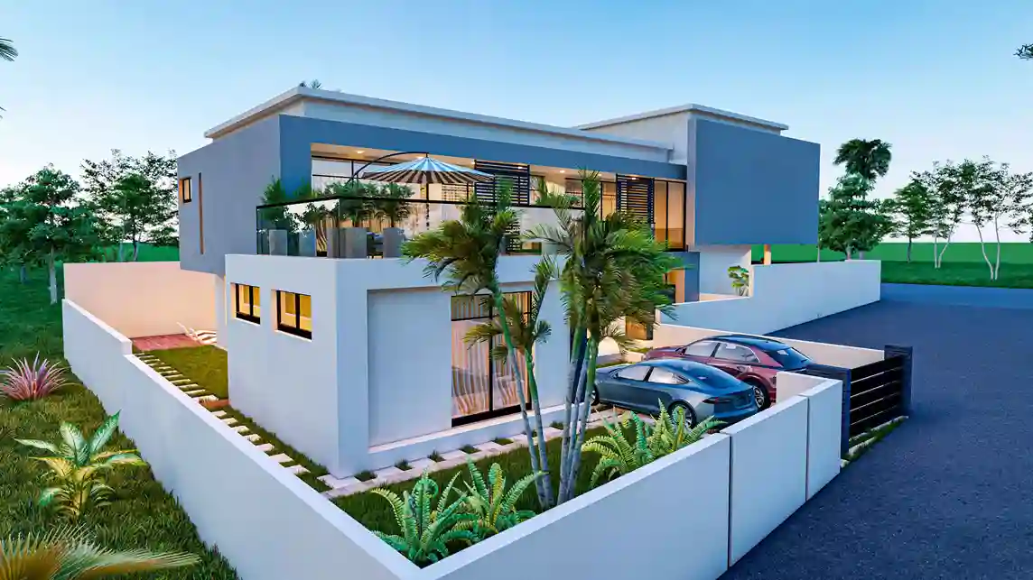 Waiting for the bus in the desert