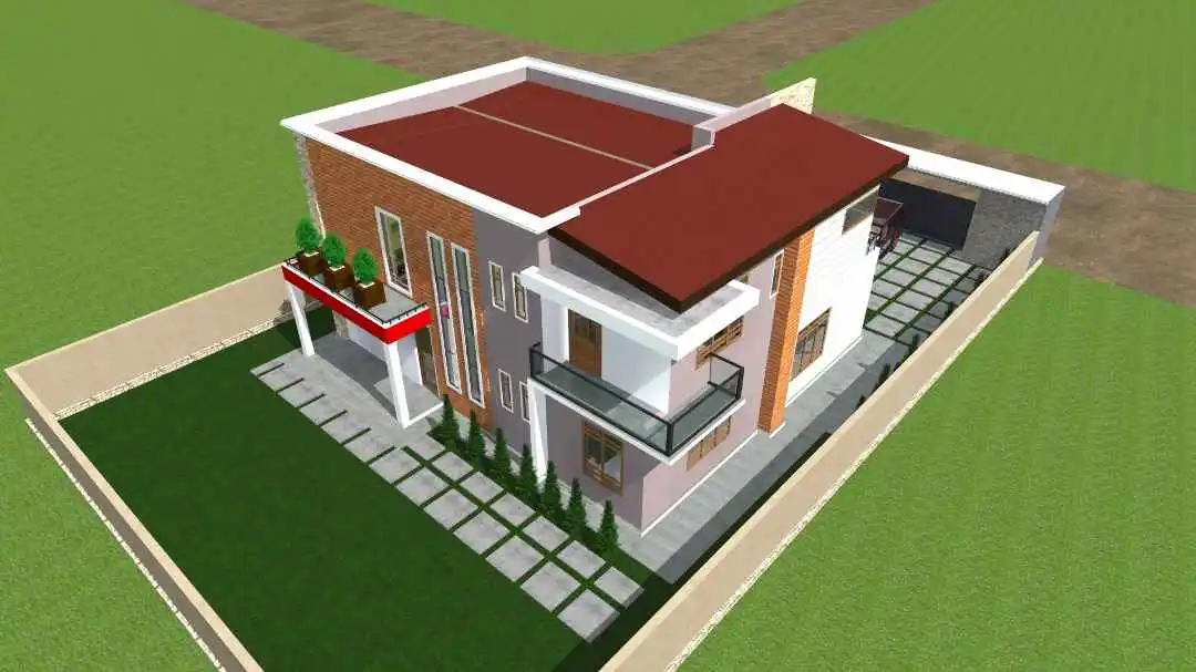 Waiting for the bus in the desert