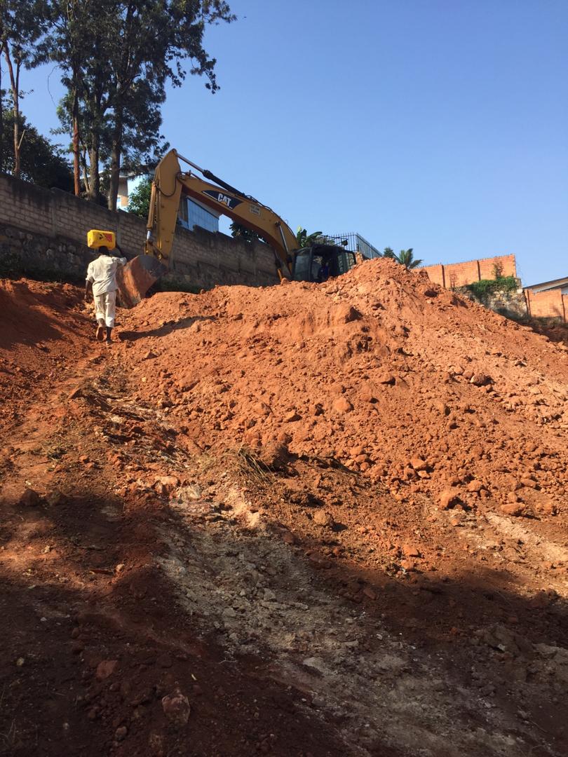 A girl, and a train passing
