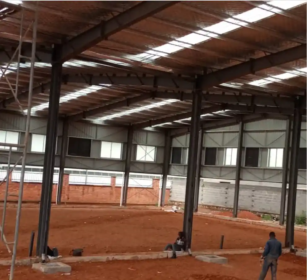 Waiting for the bus in the desert